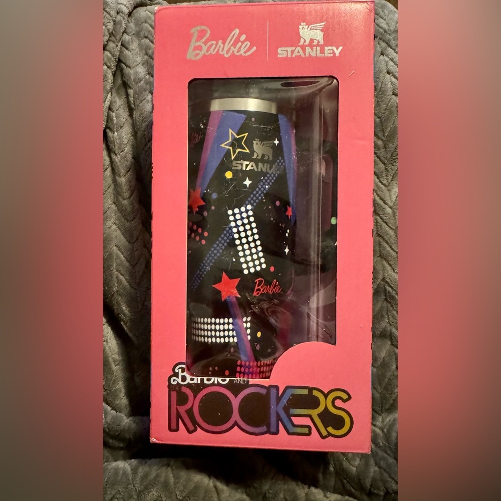 Barbie x Stanley Tumbler 80's Rockers 40 oz Quencher Brand New